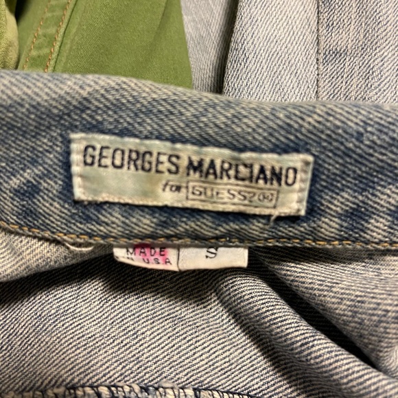 Vintage Georges Marciano Guess Denim Jean Jacket - Picture 5 of 7